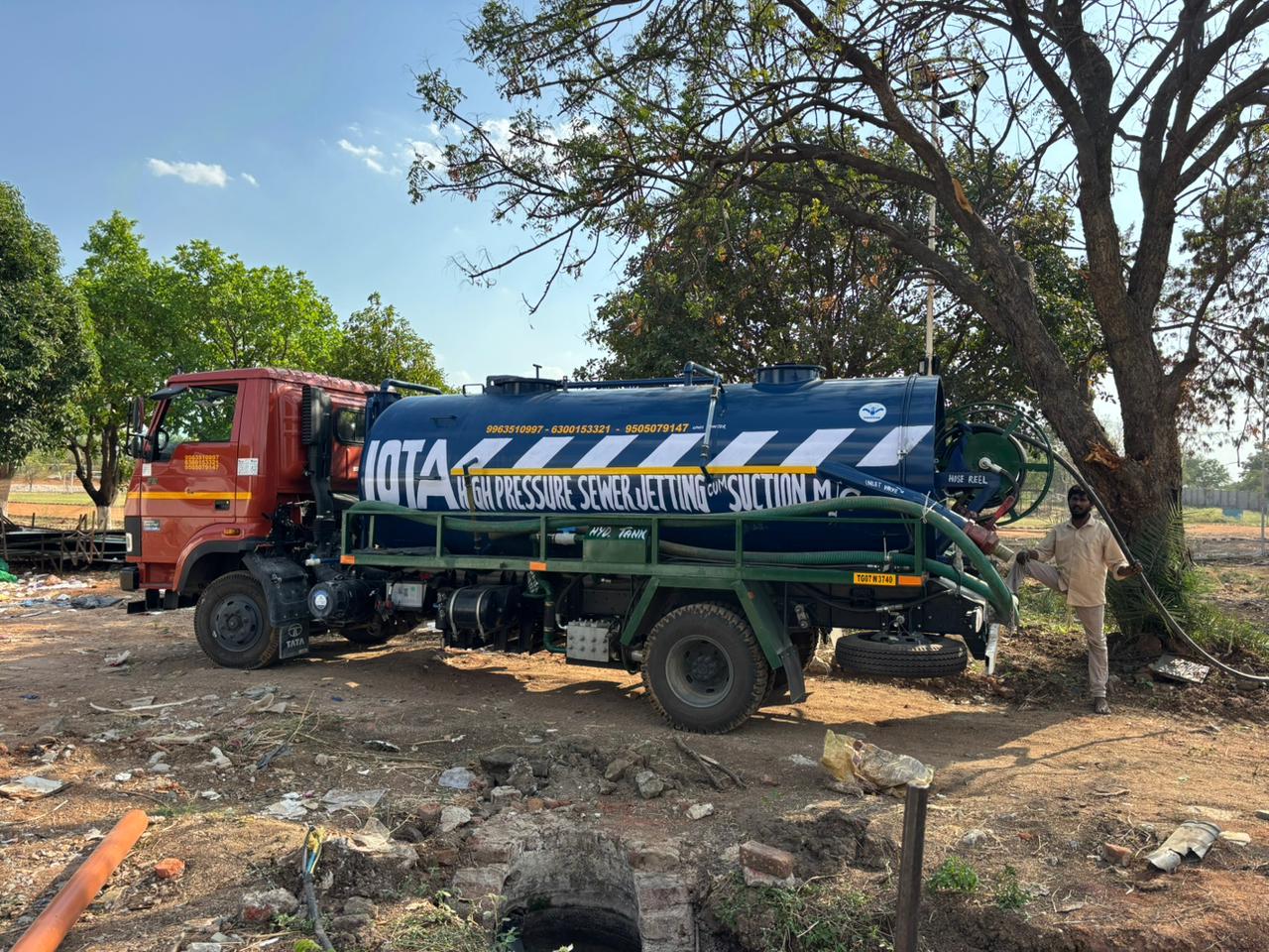 septic tank cleaning services by gagan