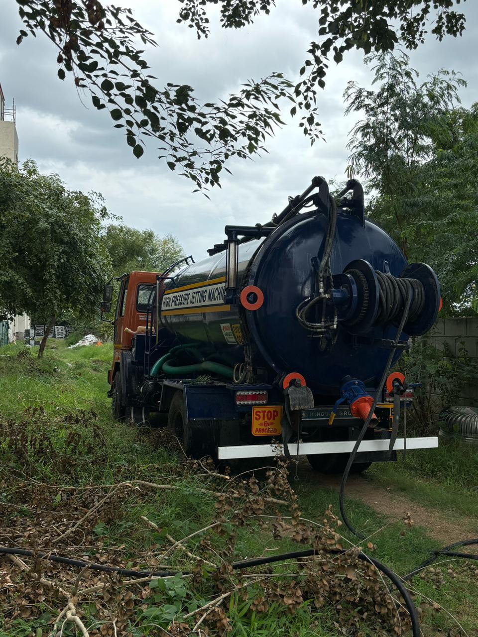 septic tank cleaning